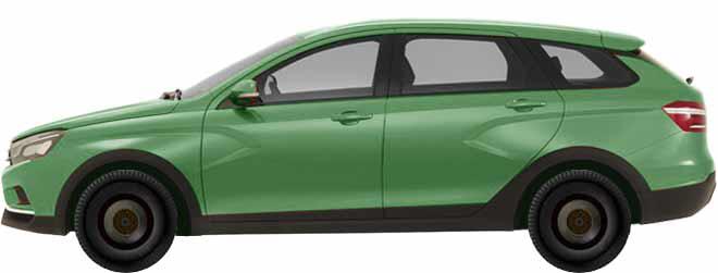 Wheels On The Lada Vesta 1 6 106 Ps Sw Cross Mobile Version