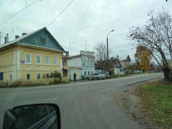 держим путь на Заволжье через центр Городца