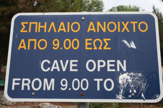 Cave open