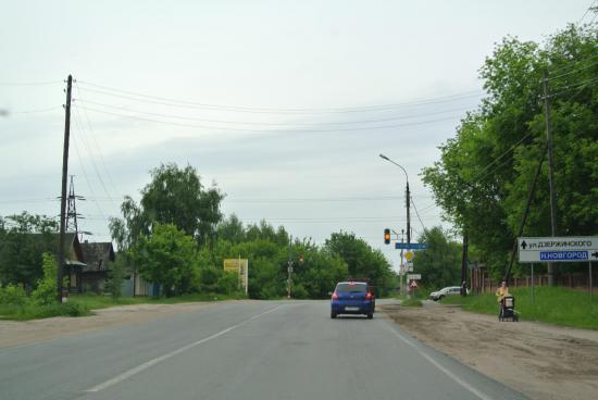 Не пропустите поворот - на Нижний Новгород направо!