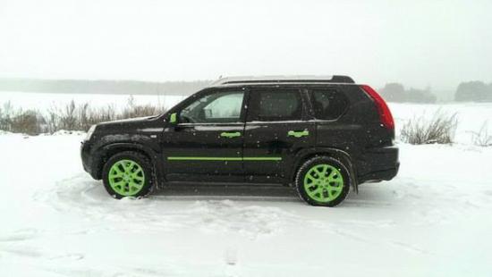 Мой Nissan X-Trail GreenLine готов к дороге к Санте!