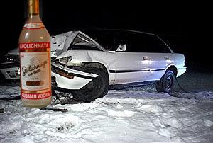 Пить в России начинат рано и сразу садятся за руль
