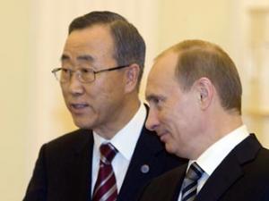 Пан Ги Мун надеется на Россию и Путина