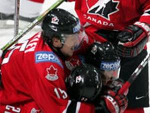 Финал  чемпионата мира по хоккею: сборная России -сборная Канады