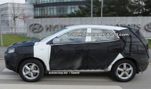 Hyundai Tucson нового поколения пойман на испытаниях
