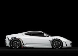 Ferrari F430 Calavera разукрасили черепами