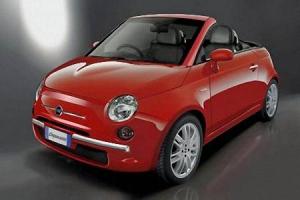В июле начинаются продажи кабриолета  Fiat 500