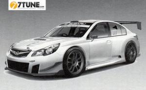 Subaru Legacy B4 выйдет на трековые гонки