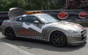 Суперкар Nissan GT-R превратили в пожарный автомобиль