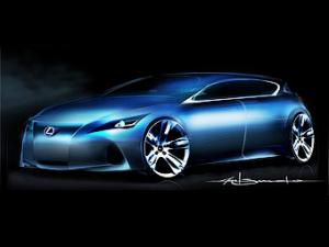 Lexus показал миру новый  концепткар 