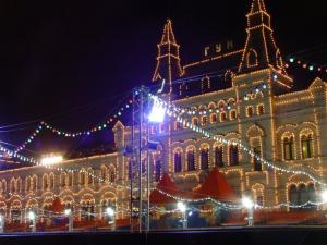 В Москве в новогоднюю ночь перекроют для транспорта  центр города