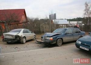 Милиционеры Подмосковья устроили пьяное катание на автомобиле