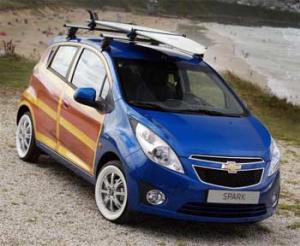 В Британии представили деревянный Chevrolet Spark Woody Wagon