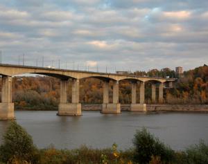 В Нижнем Новгороде частично закрывают Мызинский мост
