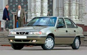 Daewoo Nexia популярная в России иномарка