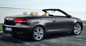 В Сети размещены фото обновленного кабриолета Volkswagen Eos