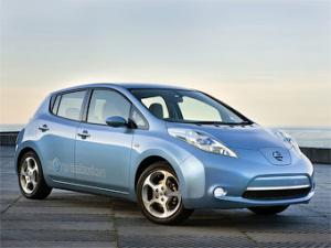 Nissan Leaf-автомобиль будущего года Nissan Leaf-автомобиль будущего года