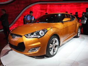 Ассиметричное купе Hyundai Veloster в Детройте