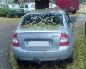 На Lada Kalina установят антенну и магнитолу