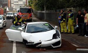 На тест-драйве разбили  Lamborghini за 400 000 долларов США