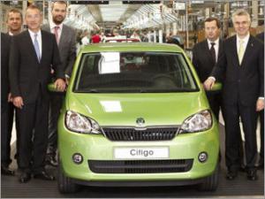 Стартовало производство малолитражки Skoda Citigo