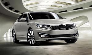 Автосалоны KIA готовятся к продаже седана Optima