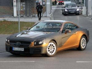 Новое поколение Mercedes-Benz SL из алюминия