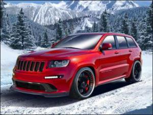 Для Санта-Клауса переделали Jeep Grand Cherokee