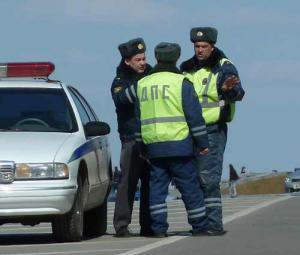 Угнанный полицейский автомобиль обнаружили на Рязанском проспекте