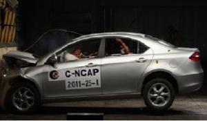 JAC J5 получил 5 звезд в краш-тесте C-NCAP 