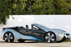 Гибридный кабриолет BMW i8