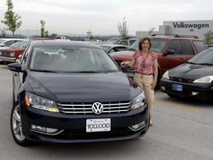 100-тысячный юбилейный Passat достался жительнице Атланты