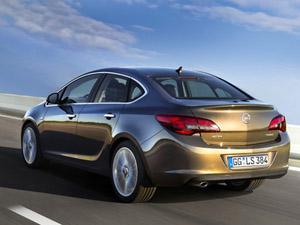 Немцы показали новый Opel Astra седан