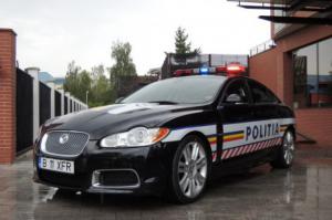 Румыские полицейские будут ловить бандитов на Jaguar XFR