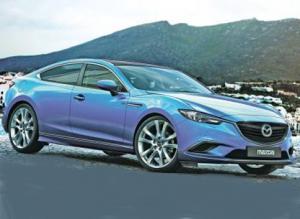 Купе Mazda6, как конкурент Audi A5