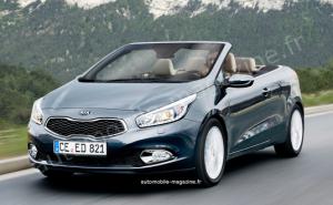 Кабриолет Kia cee'd покажут в 2014 году