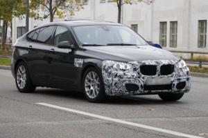 В Сети появилось шпионское фото BMW 5 Series GT 