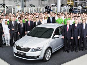 Skoda Octavia 3-го поколения поставлена на конвейер