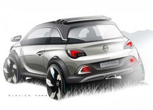 Первые изображения внедорожника Opel Adam Rocks