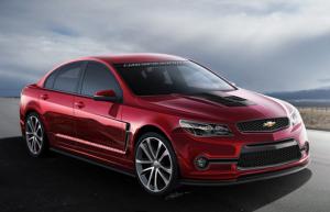 Седан Chevrolet SS представят перед гонками 