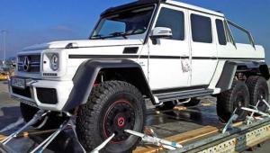 Пикапу Mercedes-Benz G63 AMG приделали шесть колес