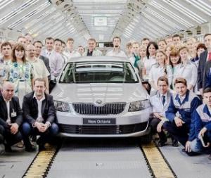 Новая Skoda Octavia получила нижегородскую прописку