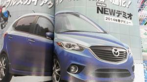 В журнале опубликовали фото новой Mazda2