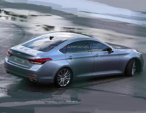 Новый Hyundai Genesis попал в Сеть