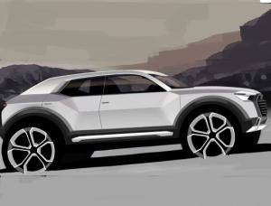 Маленький кроссовер Audi Q1 запустят в производство