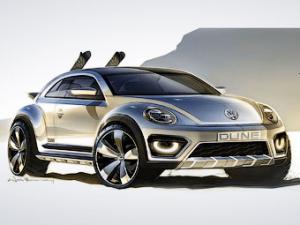 Volkswagen Beetle Dune - автомобиль для бездорожья