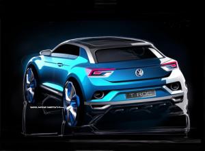 В Сети появились фото кроссовера Volkswagen T-Roc