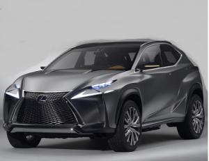 20 апреля представят кроссовер Lexus LF-NX