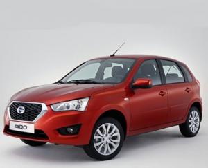 Хэтчбек Datsun mi-DO на автоподиуме Московского автосалона