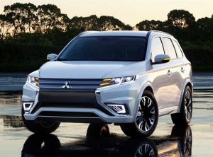 Mitsubishi представил в Сети Outlander PHEV Concept-S